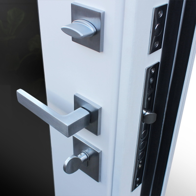 Стальная дверь   Эверест с зеркалом