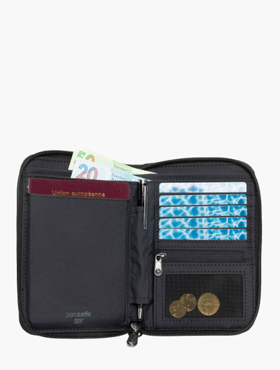 Кошелек Pacsafe RFID Compact Travel Organizer Black