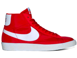 Nike Blazer High (Красные с белым)