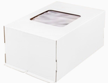 Коробка для торта с/о (Т23В, белая), 600*400*200мм