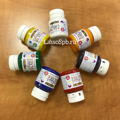 COLOUR GLASS Краситель для эпоксидных смол Белый 20 мл УЦЕНКА