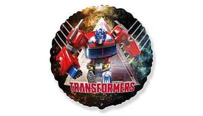 Фольгированный круг "Трансформеры" 45 см