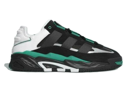 Adidas Originals Niteball Black (черные с зеленым)