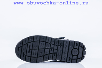 Ботинки "Котофей" натуральная кожа / байка, черный, арт:652092-31, размеры в наличии:32;33;34;35