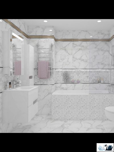 Плитка настенная Laparet Cassiopea мозаика 20 х 60 см