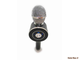 Светящийся беспроводной караоке-микрофон WS-668 black+ПОДАРОК