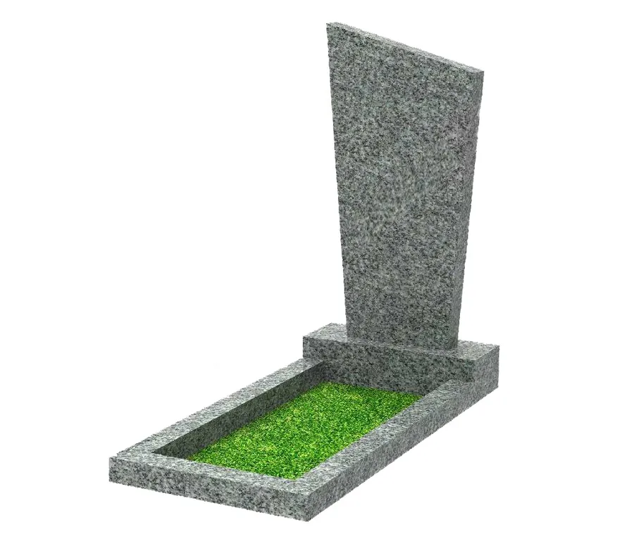 Памятник (гранит Санарский).
Размеры стелы - 100*50/120*60 см.
Толщина - 8 см.
Стоимость - от 25000 руб. (за комплект с тумбой и цветником)