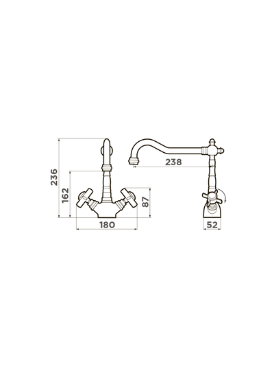 Смеситель OMOIKIRI Tokigawa G