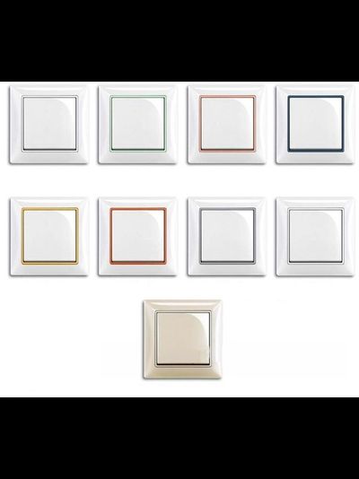 Выключатели и розетки ABB серии Basic55 Baseline