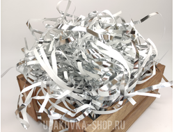 Бумажный наполнитель, фольгированный, ширина 4 мм, 100 г