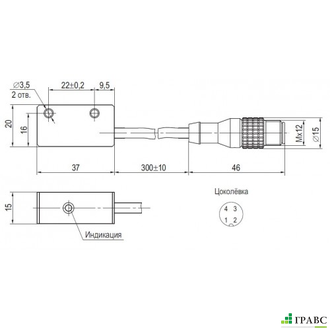 Магниточувствительный датчик MS BO11CA6-11-LS4