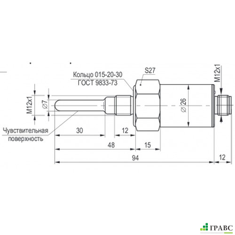 Емкостный датчик CSN EC47S8-31P-30-LZS4