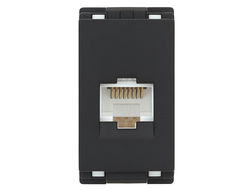 Розетка интернет RJ45 cat. 6a, 1 модуль T&J Electric Deco