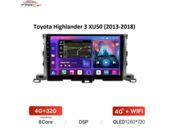 Автомагнитола FarCar для Toyota Highlander 3 XU50 (2013-2018) на Android 12