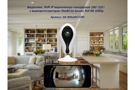 Панорамная WIFi видеокамера Full HD 1080p