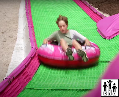 Мат защитный для тюбинговых трасс