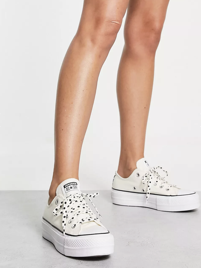 Converse polka top dot platform