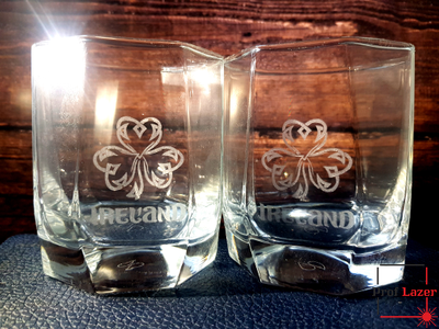 Набор стаканов под виски "Ireland" 2 шт