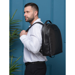 Кожаный рюкзак Ferramonti Premium black (арт. 3098-51)