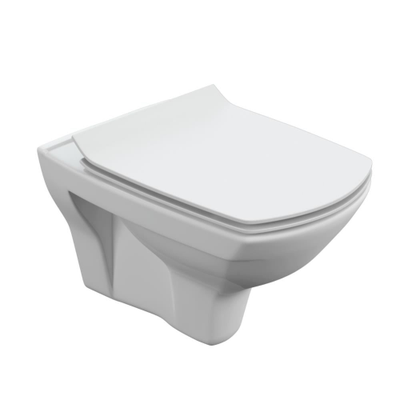 Комплект Cersanit CARINA XL CO DPL EO SLIM + VECTOR + CORNER пластик белый