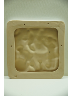 Плакетка "Зима в деревне"