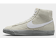 Nike Blazer Mid 77 EMB Summit White (Серые) сбоку