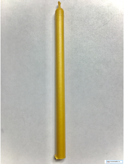 Свеча золотая №20/16 (до 2 ч. горения).