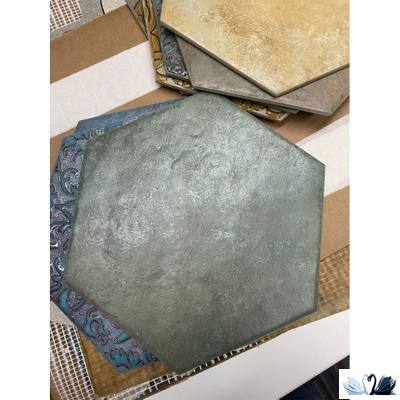 Керамогранит Kerama Marazzi Гроссето 20x23 см зелёный матовый