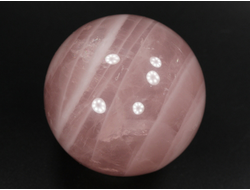 Шар Розовый кварц, Мадагаскар (49 мм, 167 г) №35388