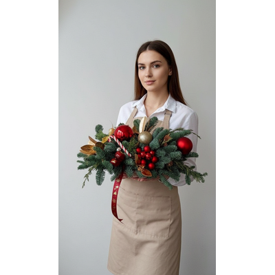 Новогодняя композиция № 1118