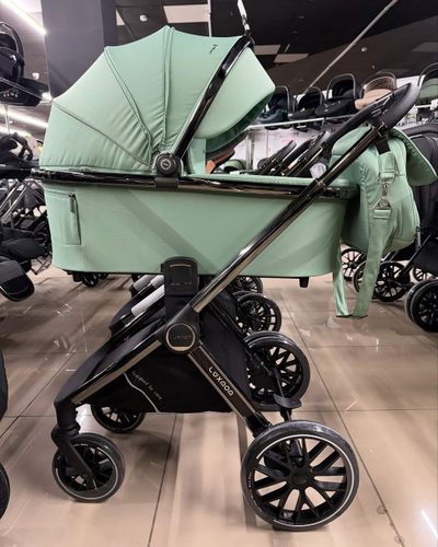 Детская коляска 3 в 1 Luxmom 777 Зеленый