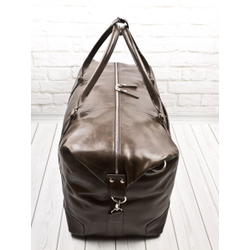 Кожаная дорожная сумка Fidenza Premium brown (арт. 
4036-52)