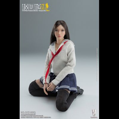 Боевая японская школьница - Коллекционная ФИГУРКА 1/12 Palm Treasure Series - Campus Gun Girl (C.G.G.) (VCF-3001) - VERYCOOL