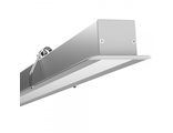 Реечный светодиодный светильник для гипсокартонного потолка мощностью 40 Ватт 3000К 3350 Лм IP20