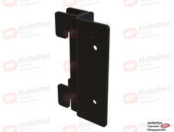 MB-2287DX/SX Крепеж вертикальной панели для колонны левый-правый с захватами черный шагрень