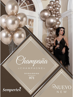 шар хром шампань симпертекс