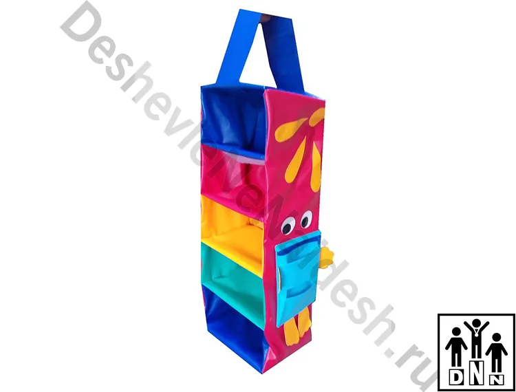 Детская этажерка красный