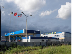 Реклама на АЗС в городе Ступино