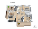 Комплект дома Lakka Akaatti - 152 м²