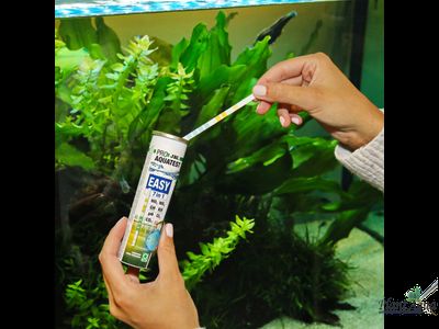 Тест 6 в 1 JBL EasyTest, тест полоски, pH,KH, GH,NO2,NO3, 50 шт