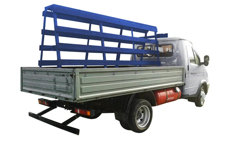 Удобна для перевозки стекол и витражей