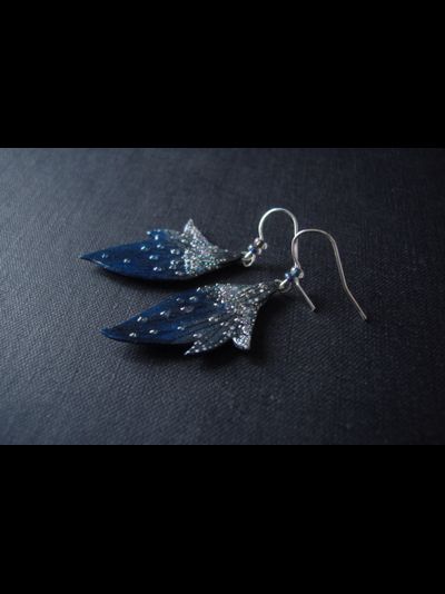 Серьги с крылышками феи Грёз