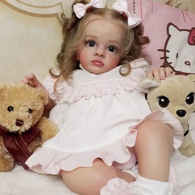 Кукла Реборн девочка Полина (мягконабивная)