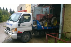 Перевозка минитракторов и спецтехники в Чеховском районе 23.09.2016