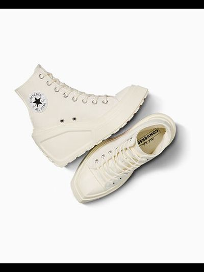 Кеды Converse Chuck 70 De Luxe Wedge Platform белые высокие