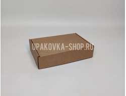 Коробка с откидной крышкой 175*120*40 мм БУРЫЙ