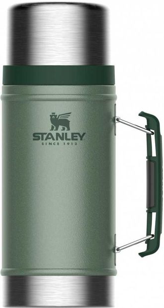 Термос STANLEY The Legendary Classic Food Jar, 0.94л, зеленый