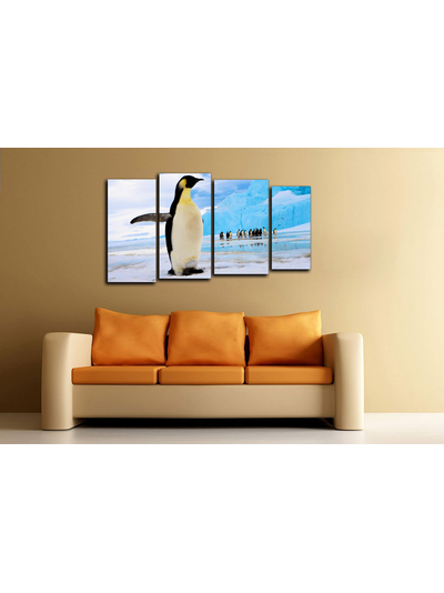 Модульная картина "Великолепный пингвин"