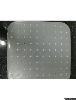 Лейка тропическая потолочная для душевой кабины размер 18х18 см