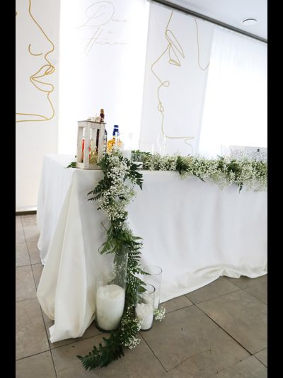 Декор стола "Воздух"